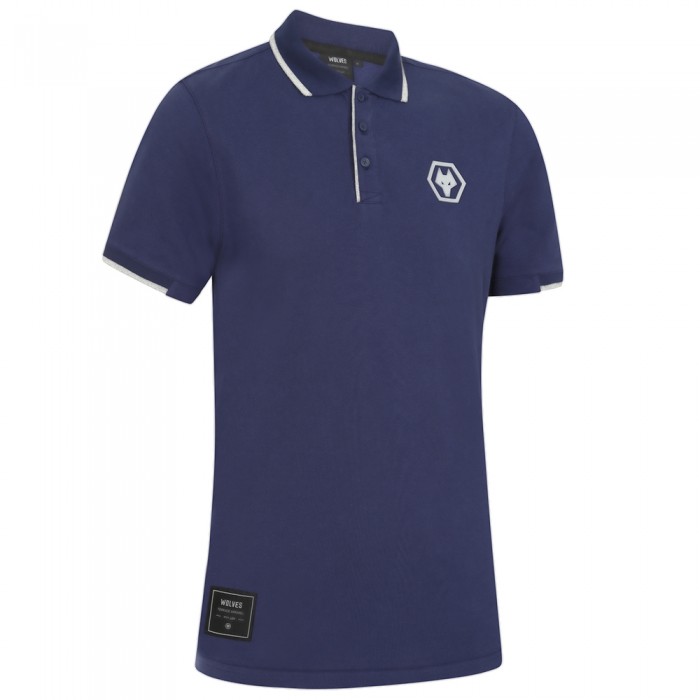 Terrace Tipped Polo - Navy