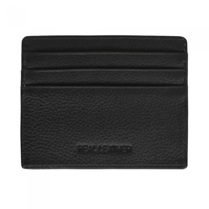 Leather Card Holder - Black