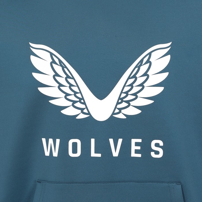 2022-23 Travel Logo Hoodie - Petrol