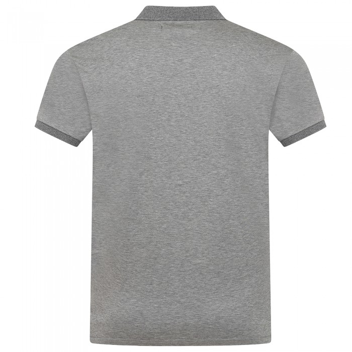 Molineux Striped Polo - Charcoal