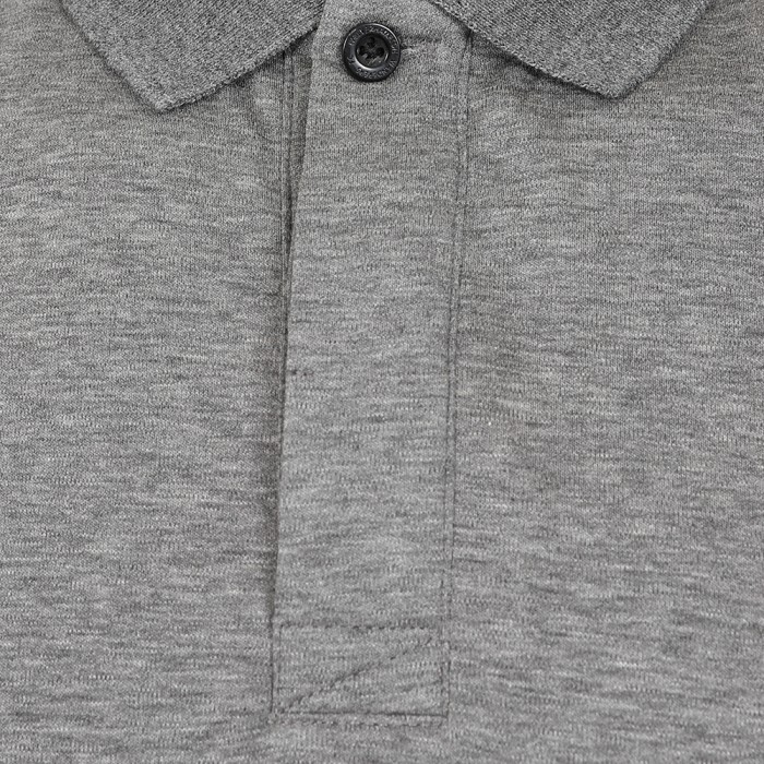 Molineux Striped Polo - Charcoal