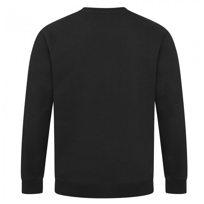 Essentials Cut & Sew Chest Panel Sweat - Black