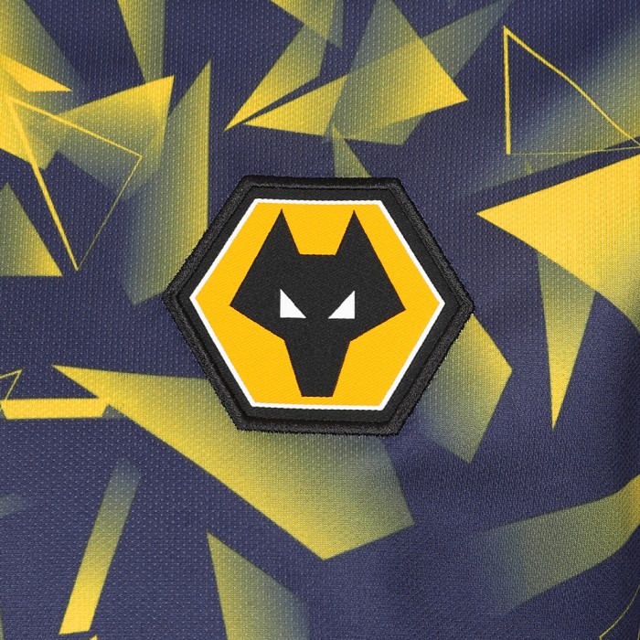 22-23 Matchday Warm Up T-Shirt - Peacoat/Gold -Jnr