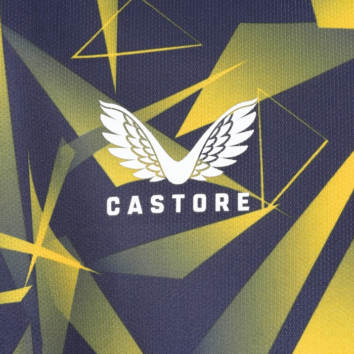 22-23 Matchday Warm Up T-Shirt - Peacoat/Gold -Jnr