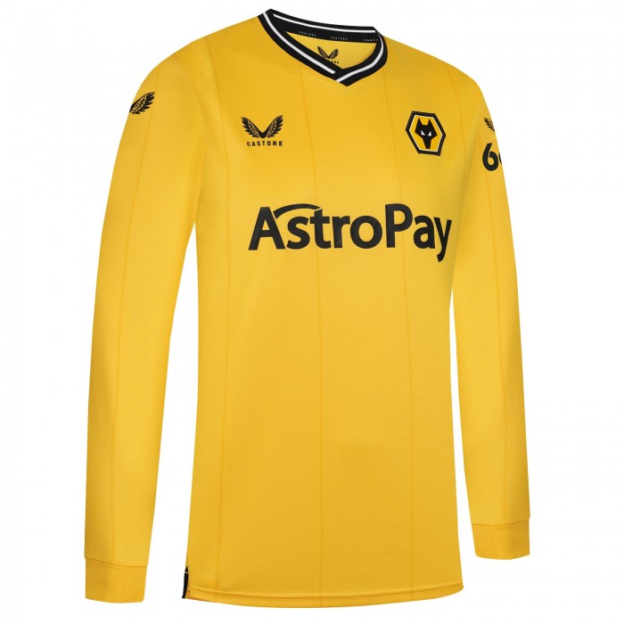 2023-24 Wolves Home Shirt - L/S - Adult
