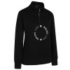 Lupa 1/4 Zip Sweat - Black - Womens