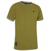 Terrace Tipped Cuff T-Shirt - Khaki