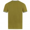 Terrace Tipped Cuff T-Shirt - Khaki