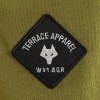 Terrace Tipped Cuff T-Shirt - Khaki