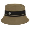 Terrace Stripe Bucket Hat - Khaki