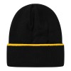 Tipped Cuff Knitted Hat - Black