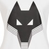 Wolf Head T-Shirt - White - Women