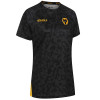 2024-25 Pre Match T-Shirt - Black/Gold - Womens