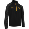 2024-25 Pre Match 1/4 Zip - Black/Gold - Junior
