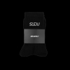 SUDU Coaches Crew Socks (2 pack) - Black