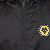 Essentials Shower Jacket - Black - Junior