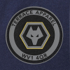 Terrace Wolf Head T-Shirt - Navy