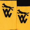 Retro Contrast Sock - Gold