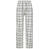Pyjama Set - Womens - White/Grey