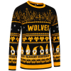 Gnome Wrap Christmas Jumper - Gold