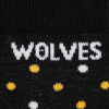 Polka Wolfhead Sock