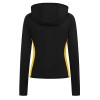 Progression Full Zip Hoodie - Black - Womens