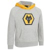 Essentials Large Crest Hoodie - Grey - Kids