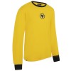Essentials Centre Crest Long Sleeved T-Shirt - Gol