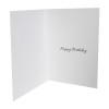 Crest Birthday Card