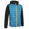 Progression Zip through Hybrid Jacket - Teal