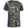 22-23 Matchday Warm Up T-Shirt - Peacoat/Gold -Jnr