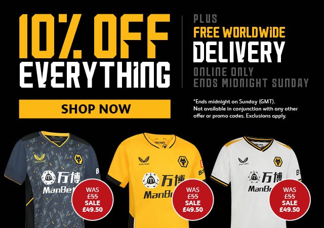 wolverhampton wanderers club shop