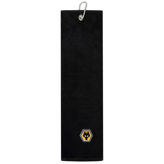 Tri Fold Golf Towel - Black