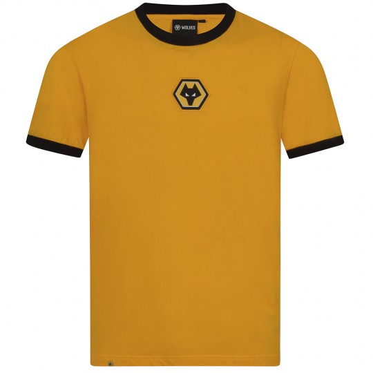Essentials Centre Crest T-Shirt - Gold