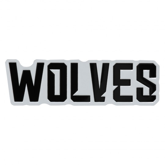 Wolves Text Magnet