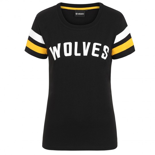 Essentials Large Crest T-Shirt - Black - Womens