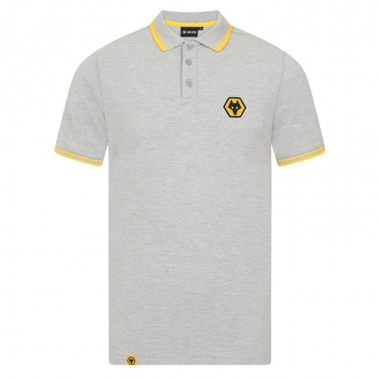 Essentials Tipped Polo - Grey