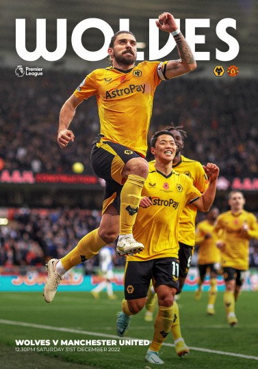 Wolves V Manchester United Programme