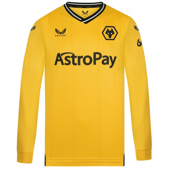 2023-24 Wolves Home Shirt - L/S - Adult