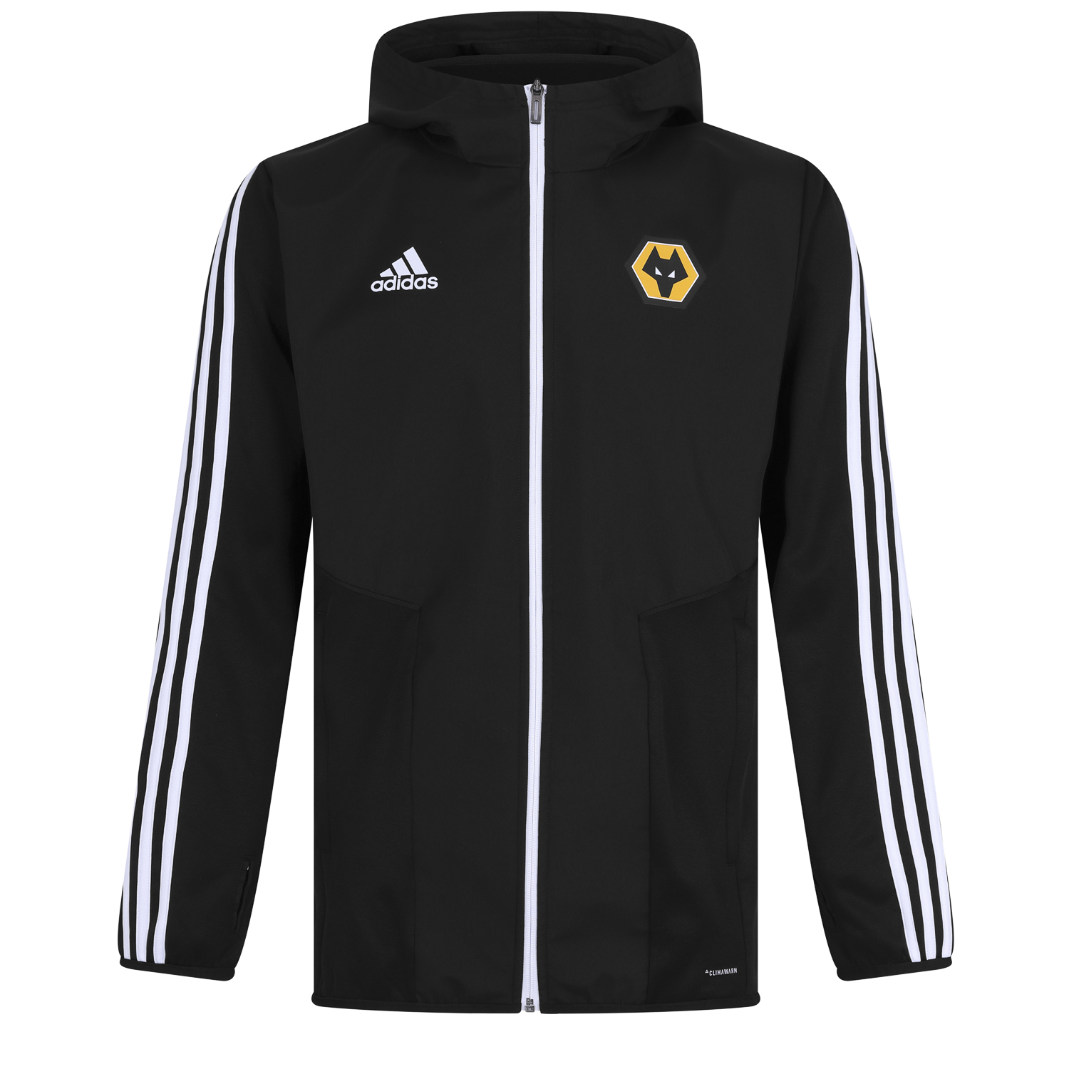 Wolves FC 2019-20 Matchday Warm Jacket - Black