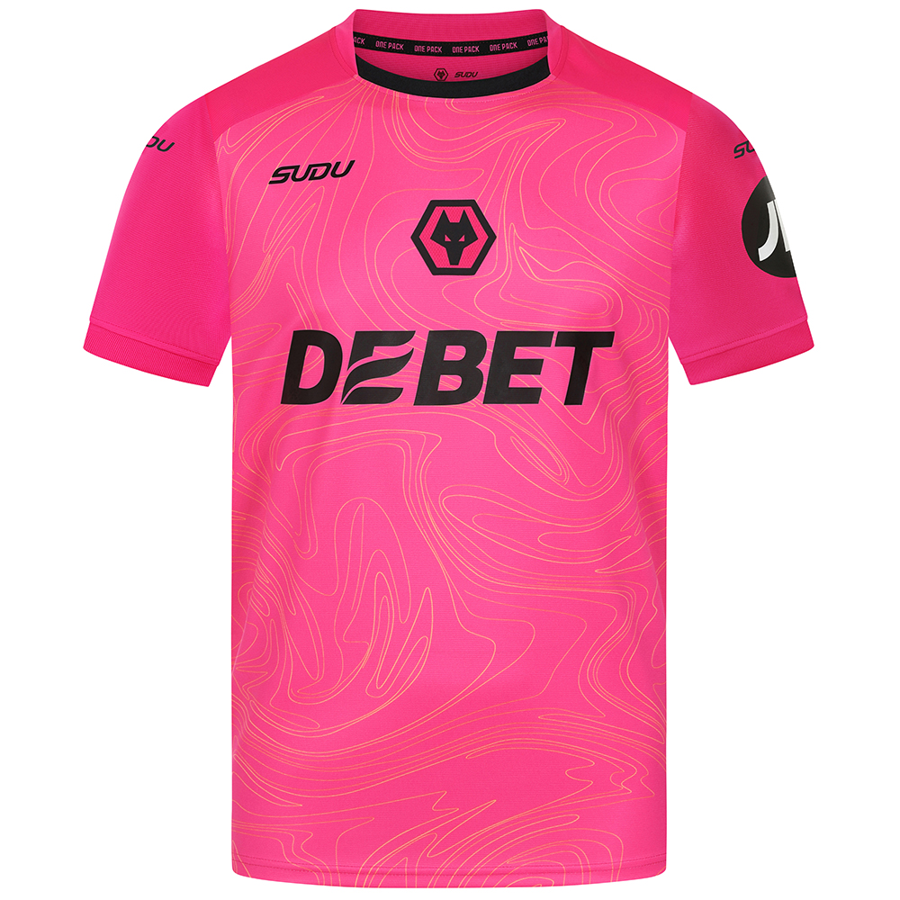2024-25 Wolves Gk Away Shirt - Pink - Adult 