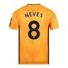19-20 Wolves Home Shirt with NEVES Print - Adult