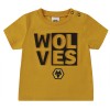 3D Wolves Contrast T-Shirt-Baby