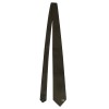 Silk Crest Tie - Black