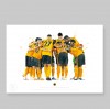 One Pack 20/21 - A2 Print - By Louise Cobbold