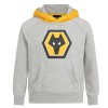 Essentials Large Crest Hoodie - Grey - Kids