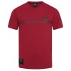 Terrace Stripe T-Shirt - Burgundy