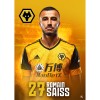 Romain Saiss Wolves FC A3 Poster 20/21