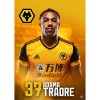 Adama Traore Wolves FC A3 Poster 20/21