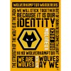 Wolverhampton Wanderers FC A2 Word Poster